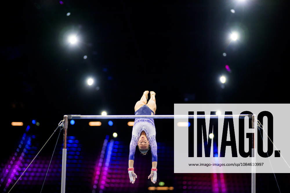 Sanne Wevers of the Netherlands at a women’s podium training session during Day 1 of the 2026 Artistic Gymnastics World Championships on October 16, 2026 in Rotterdam. Photo by Joel Marklund, BILDBYRÅN. Code: JM JM0858 bbeng artistic gymnastics gymnastics world championships women’s