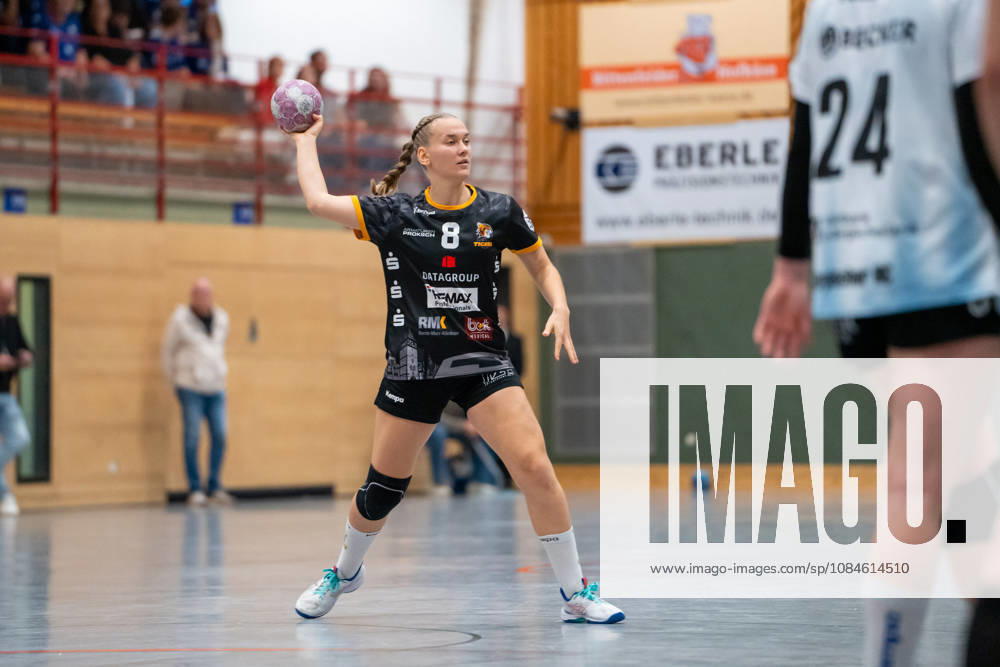 Handball I Women I 2026–2027 Season I 2nd Bundesliga I Matchday 6 I VfL Waiblingen vs. Bergischer HC I October 16, 2026, Belen Gettwart 8, VfL Waiblingen Tigers, Bittenfeld Community Hall, Baden-Württemberg, Germany