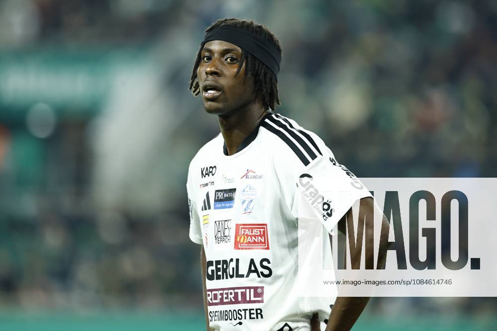 Austrian Bundesliga 2026 27 matchday 9 match between SK Rapid Wien and TSV Hartberg at Allianz Stadion on October 16, 2026 in Vienna, Austria. VIENNA, AUSTRIA - OCTOBER 16: Habib Anas Coulibaly of Hartberg looks on during the Austrian Bundesliga 2026 27 matchday 9 round between SK Rapid Wien and TSV Hartberg at Allianz Stadion on October 16, 2026 in Vienna, Austria. VIENNA VIENNA, AUSTRIA Allianz Stadion SK Rapid Wien Allianz Stadion AUSTRIA