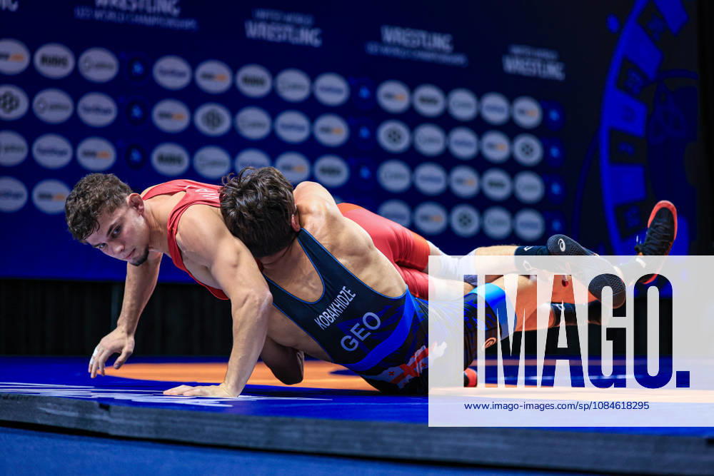 U23 World Championships, 74 kg Freestyle: Saba Kobakhidze (GEO) def. Manuel Wagin (GER)
