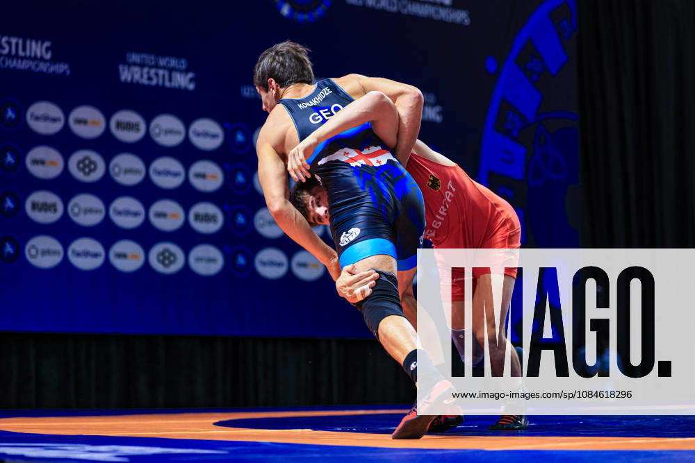 U23 World Championships, 74 kg Freestyle: Saba Kobakhidze (GEO) def. Manuel Wagin (GER)