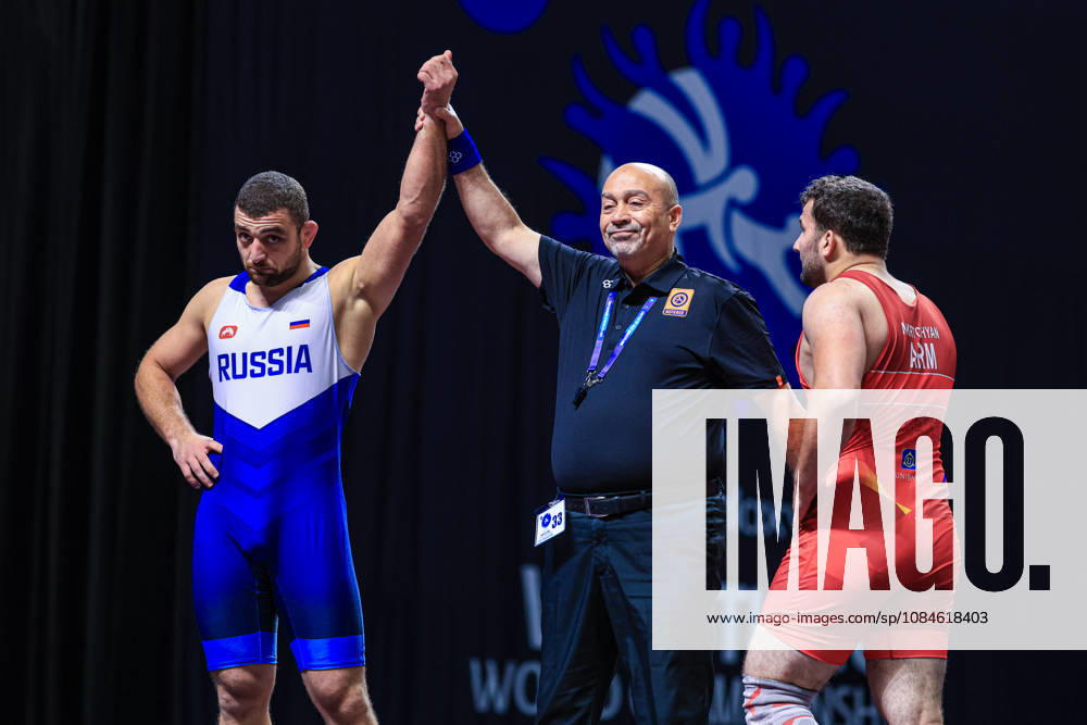 U23 World Championships, 92 kg Freestyle: Arslan Bagaev (RUS) defeated Mushegh Mkrtchyan (ARM)