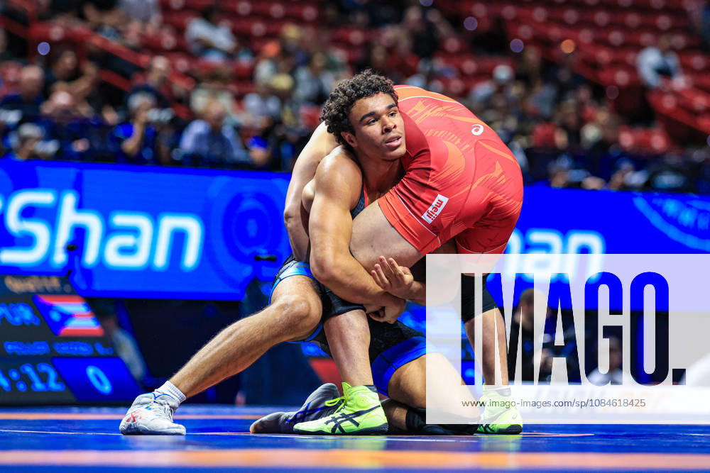 U23 World Championships, 92 kg Freestyle: Lorenzo Julian Pellot Vazquez (PUR) defeated Daisuke Masuda (JPN)