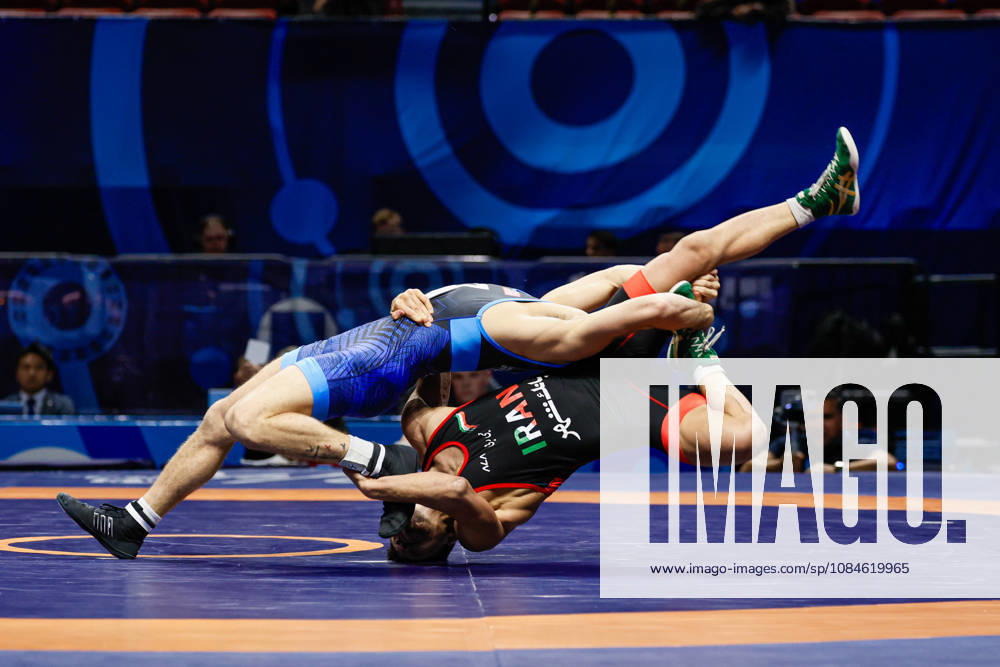 U23 World Championships, 74 kg Freestyle: Jayden James (USA) defeated Ali Manouchehr Karampour (IRI)