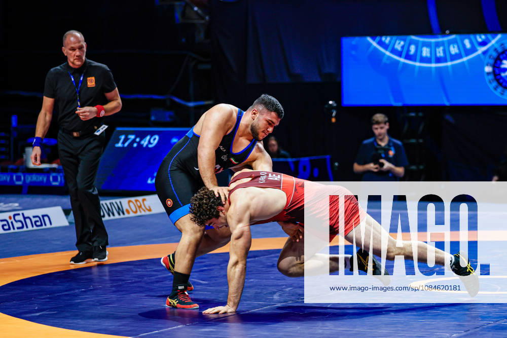 U23 World Championships, 125 kg Freestyle: Abolfazl Mohammad Mohammad Nezhad (IRI) def. Khetag Karsanov (AZE)