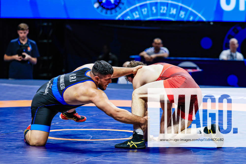 U23 World Championships, 125 kg Freestyle: Abolfazl Mohammad Mohammad Nezhad (IRI) def. Khetag Karsanov (AZE)