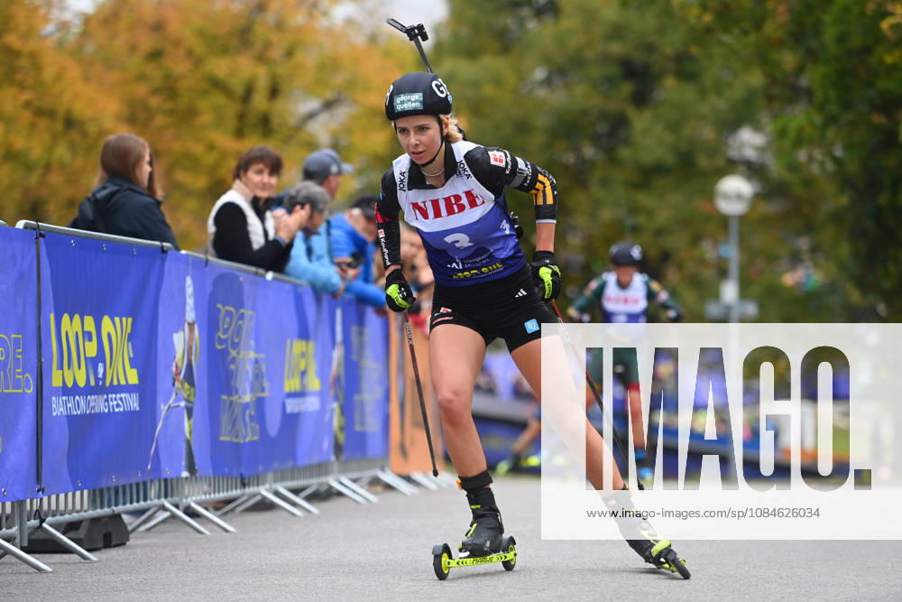 Johanna PUFF GER, Loop One Biathlon Opening Festival at the Olympic Park in Munich on October 17, 2026