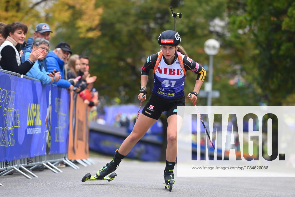 Julia TANNHEIMER GER, Aktion Loop One Biathlon Opening Festival at the Olympic Park in Munich on October 17, 2026