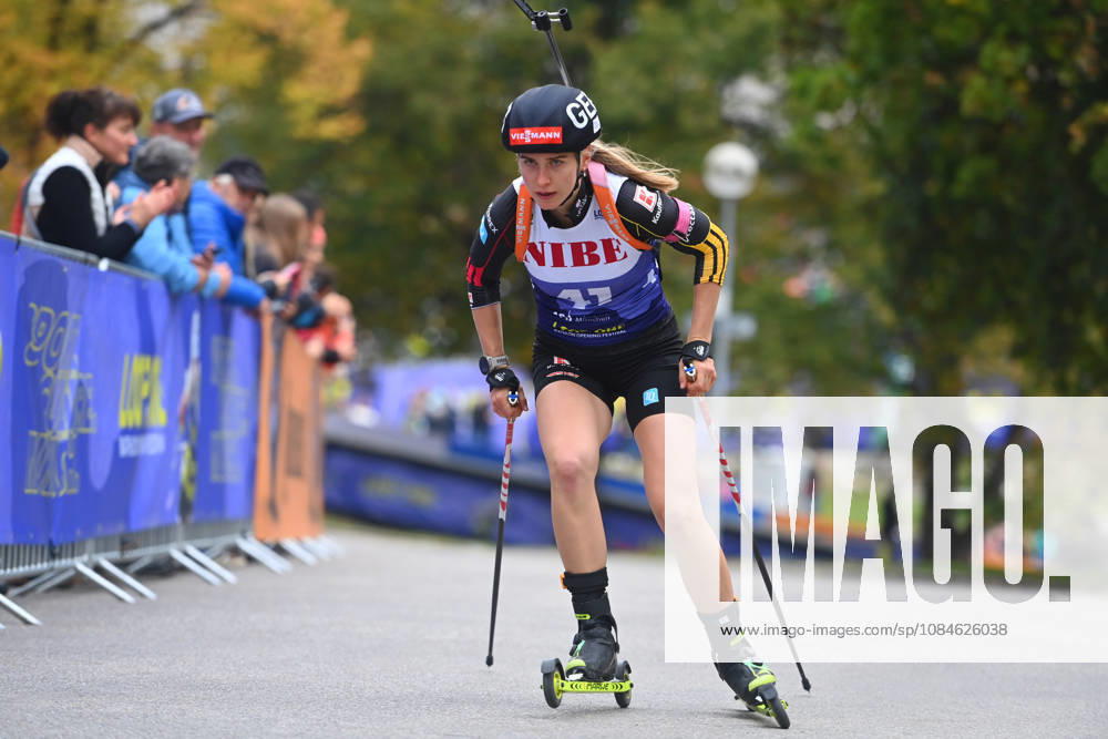 Julia TANNHEIMER GER, Aktion Loop One Biathlon Opening Festival at the Olympic Park in Munich on October 17, 2026
