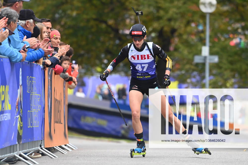 Vanessa VOIGT GER, Performance, Loop One Biathlon Opening Festival at the Olympic Park in Munich on October 17, 2026