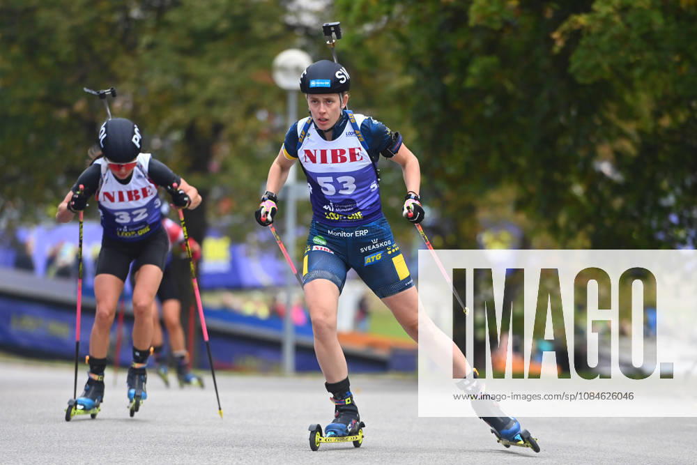 Elvira OEBERG SWE, Performance, Loop One Biathlon Opening Festival at the Olympic Park in Munich on October 17, 2026