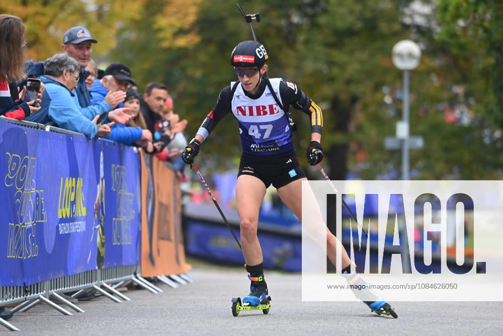 Vanessa VOIGT GER, Performance, Loop One Biathlon Opening Festival at the Olympic Park in Munich on October 17, 2026