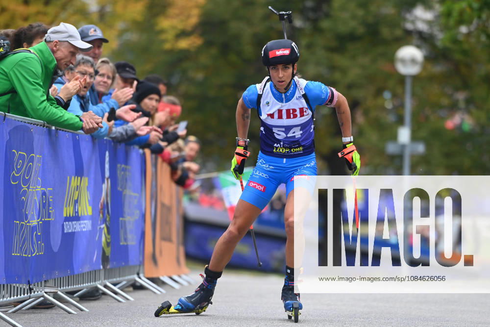 Lisa VITOZZI ITA, Aktion, Loop One Biathlon Opening Festival at the Olympic Park in Munich on October 17, 2026