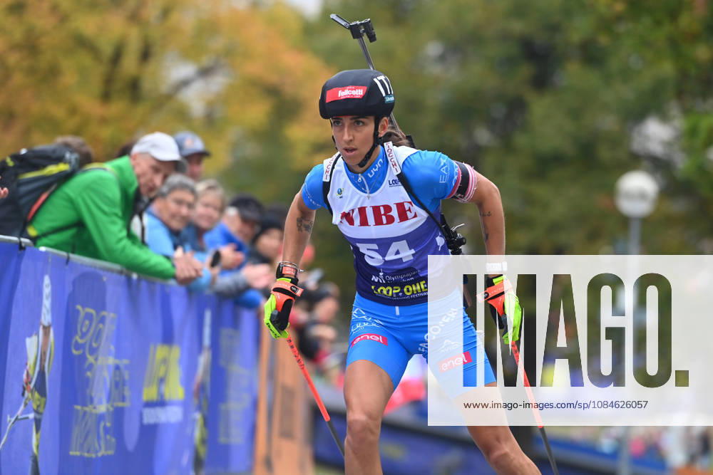 Lisa VITOZZI ITA, Aktion, Loop One Biathlon Opening Festival at the Olympic Park in Munich on October 17, 2026