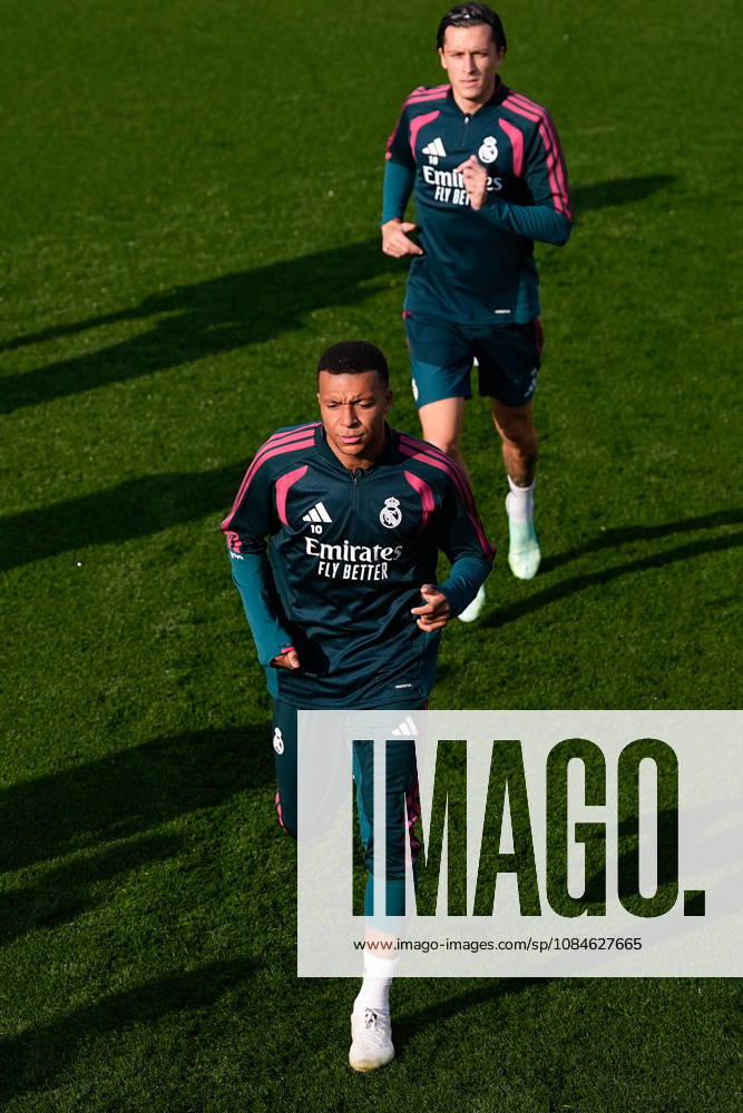 Kylian Mbappe during the training day of Real Madrid ahead the Spanish League, LaLiga EA Sports, football match against Sevilla FC at Ciudad Deportiva Real Madrid on October 17, 2026, in Valdebebas, Madrid, Spain. Real Madrid Training And press conference, PK, Pressekonferenz - LaLiga Ea Sports - ZUMAa181 20261017_zaa_a181_079