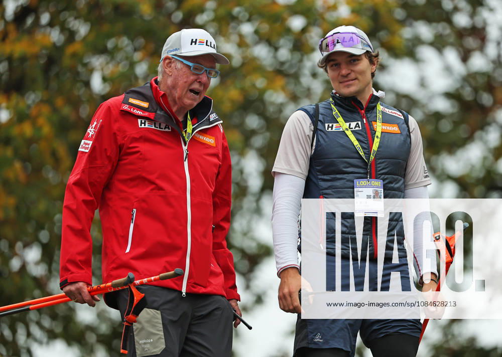BIATHLON - Loop One Opening Festival MUNICH,GERMANY,17.OCT.26 - BIATHLON - Loop One Opening Festival. Image shows consultant Wolfgang Pichler (Ski Austria) and head coach Felian Schubert (AUT). GEPAxpictures xThomasxBachun