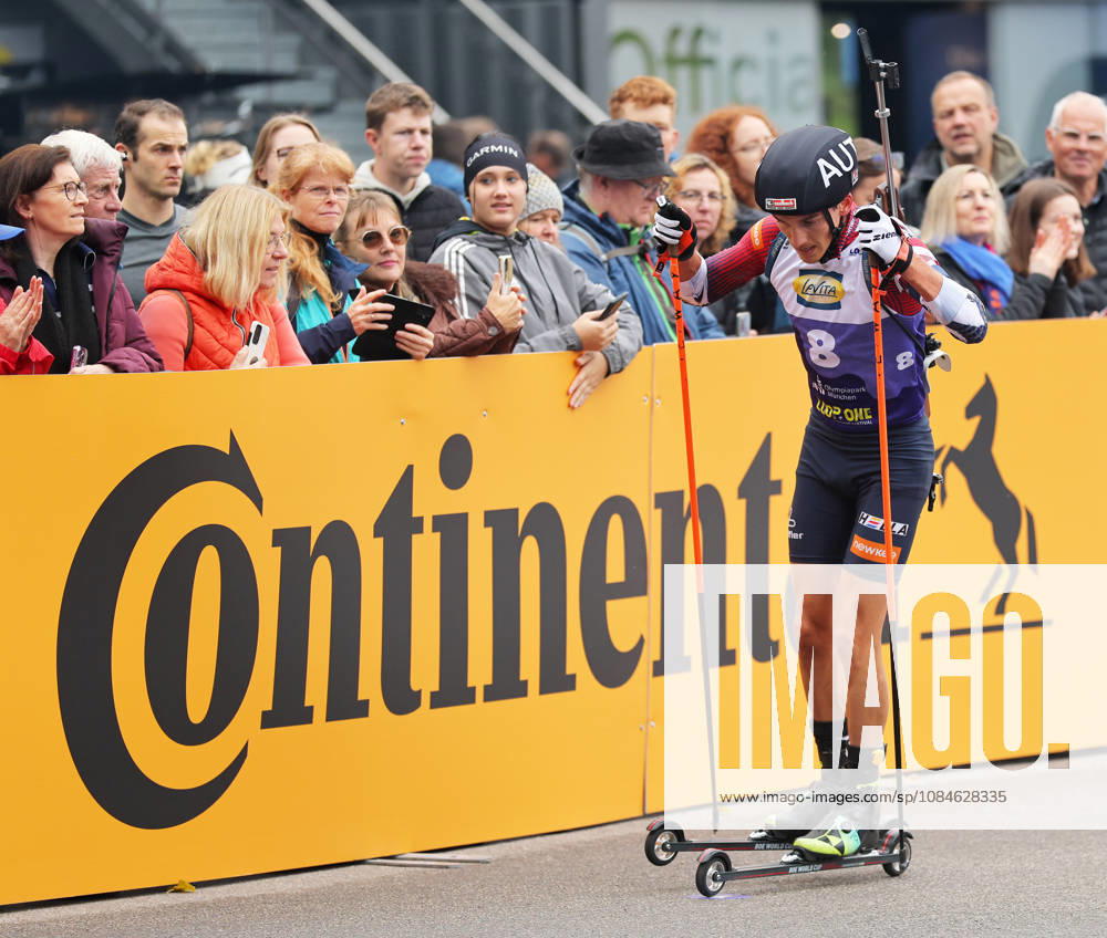 BIATHLON - Loop One Opening Festival MUNICH,GERMANY,17.OCT.26 - BIATHLON - Loop One Opening Festival. Image shows Fredrik Muehlbacher (AUT). GEPAxpictures xThomasxBachun