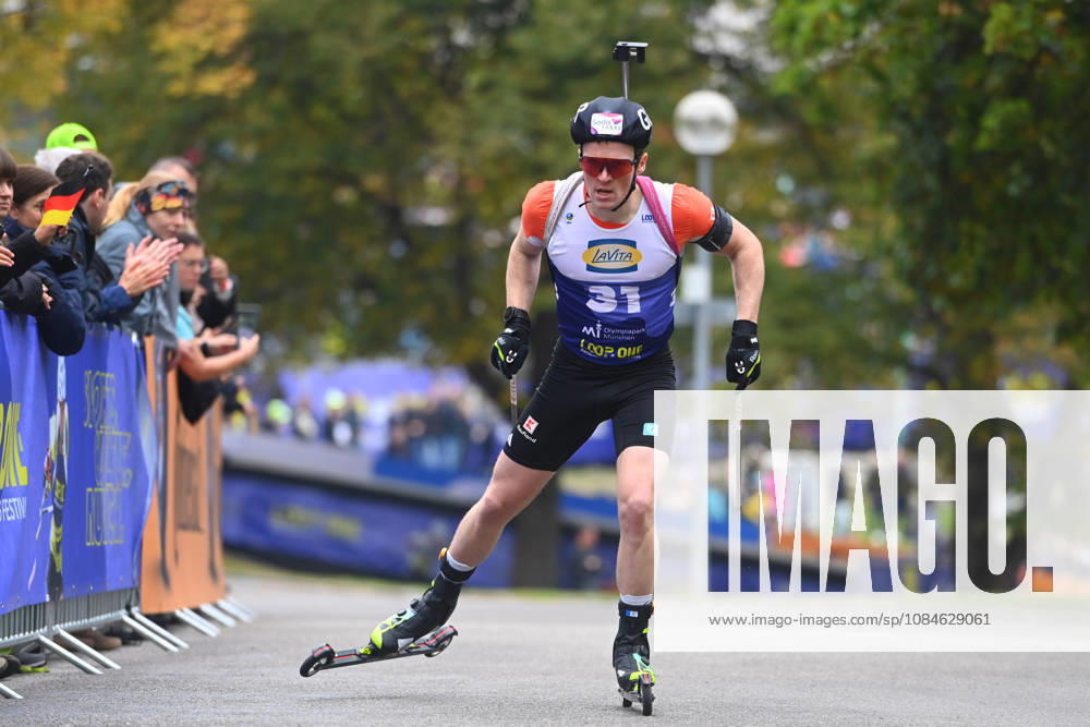 Lucas FRATZSCHER GER, Loop One Biathlon Opening Festival at the Olympic Park in Munich on October 17, 2026