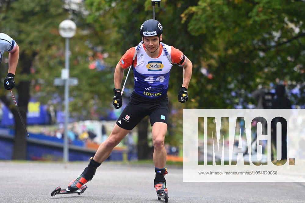 Justus STRELOW (GER), Loop One Biathlon Opening Festival event at the Olympic Park in Munich on October 17, 2026