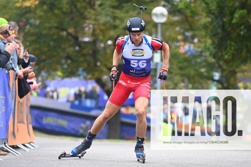 Vetle Sjaastad CHRISTIANSEN NOR, Loop One Biathlon Opening Festival at the Olympic Park in Munich on October 17, 2026