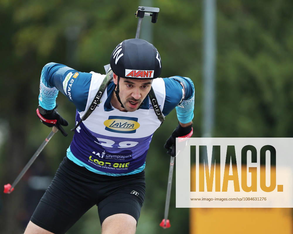 BIATHLON - Loop One Opening Festival MUNICH,GERMANY,17.OCT.26 - BIATHLON - Loop One Opening Festival. Image shows Olli Hiidensalo (FIN). GEPAxpictures xThomasxBachun