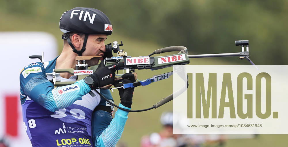 BIATHLON - Loop One Opening Festival MUNICH,GERMANY,17.OCT.26 - BIATHLON - Loop One Opening Festival. Image shows Olli Hiidensalo (FIN). GEPAxpictures xThomasxBachun