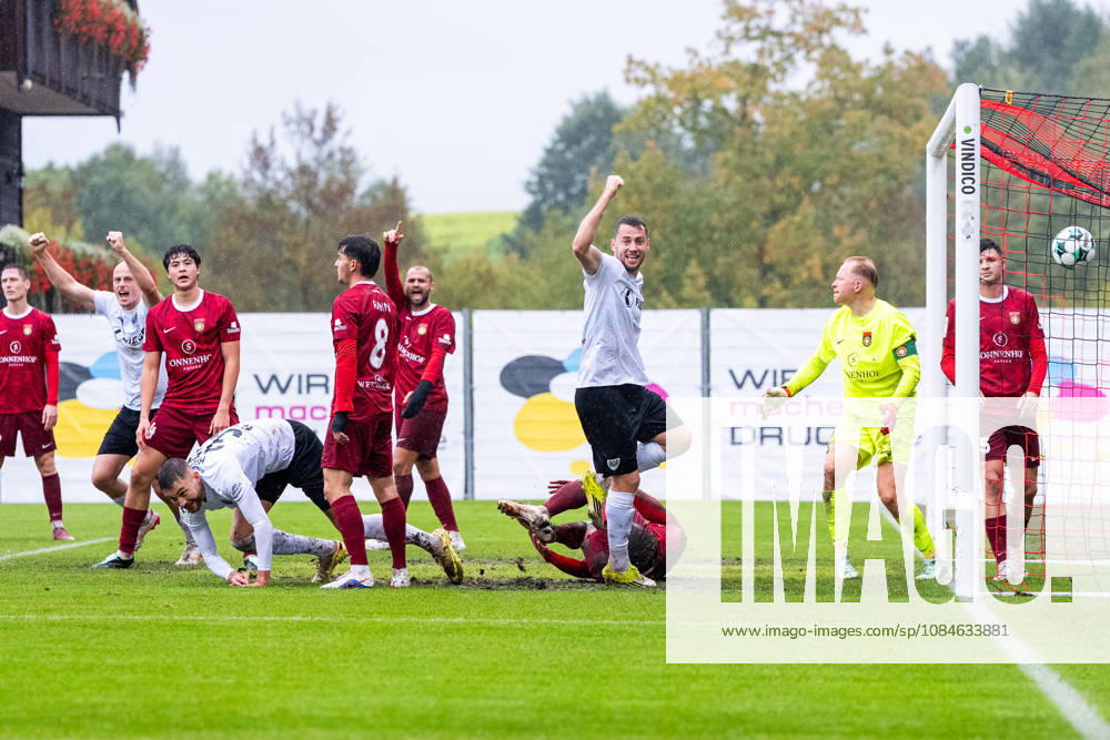 3rd Division: SG Sonnenhof Großaspach vs. SC Preußen Münster, October 17, 2026, Aspach, GERMANY October 17, 2026 Goal celebration after Felix Higl’s 2–0 goal for SC Preußen Münster, No. 33, during the match between SG Sonnenhof Großaspach and SC Preußen Münster on Matchday 10 of the 3. Liga at the WIRmachenDRUCK Arena