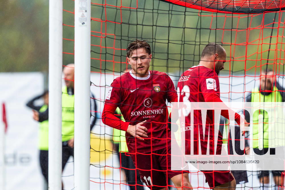 3rd Division: SG Sonnenhof Großaspach vs. SC Preußen Münster, October 17, 2026, Aspach, GERMANY October 17, 2026 Tim Rossmann of SG Sonnenhof Großaspach, No. 11, after scoring his 2-1 goal during the match between SG Sonnenhof Großaspach and SC Preußen Münster on Matchday 10 of the 3. Liga at the WIRmachenDRUCK Arena