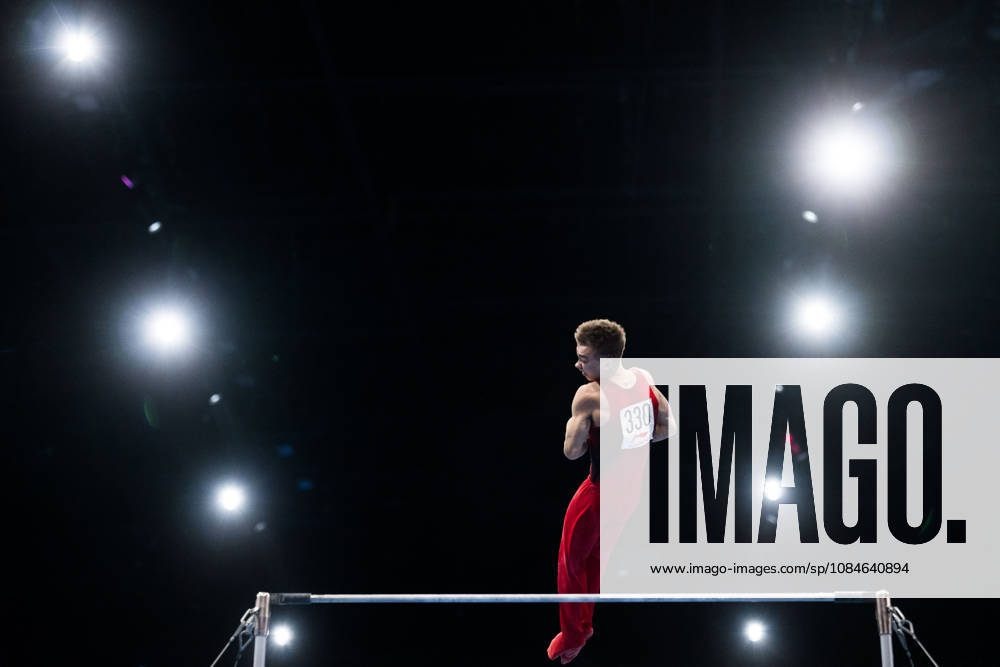 Sergei Naidin of Russia competes in the men’s qualifying round on the first day of the 2026 Artistic Gymnastics World Championships on October 17, 2026 in Rotterdam. Photo by Joel Marklund, BILDBYRÅN, code JM JM0859. bbeng artistic gymnastics gymnastics world championships bbeng artistic gymnastics gymnastics world championships Russia