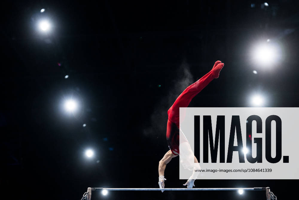 Daniel Marinov of Russia competes in the men’s qualifying round on the first day of the 2026 Artistic Gymnastics World Championships on October 17, 2026 in Rotterdam. Photo by Joel Marklund, BILDBYRÅN, code JM JM0859. bbeng artistic gymnastics gymnastics world championships bbeng artistic gymnastics gymnastics world championships Russia