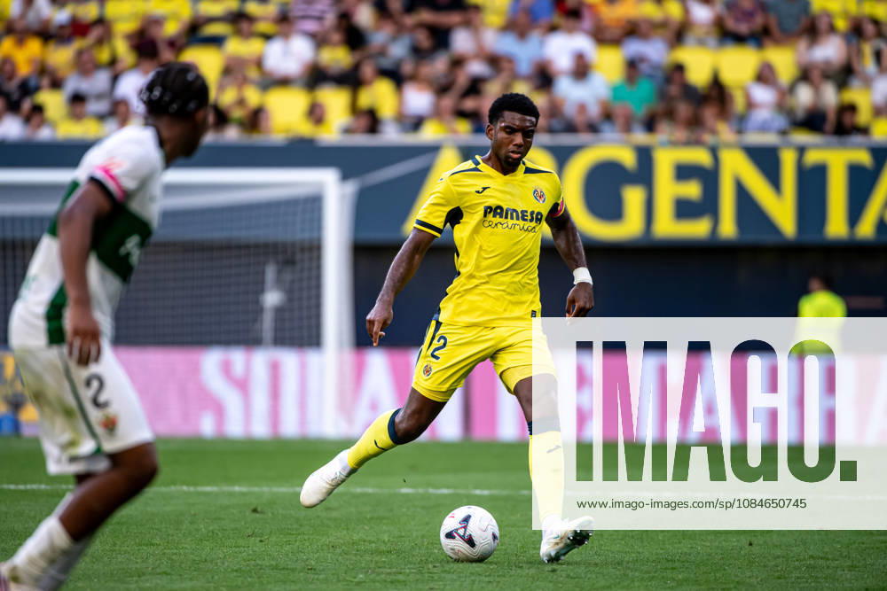 LOGAN EVANS COSTA of Villarreal CF in action during the LaLiga EA Sports, match between Villarreal CF and Elche at Ceramica stadium Vila-Real Spain - ZUMAs385 20261017_zsp_s385_028