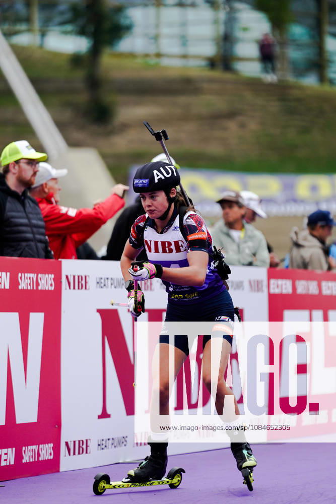 GER, Biathlon, Women, IBU Biathlon Loop One Festival 2026, 2026–2027 Season, Women s Super Sprint Final: Anna Andexer (AUT), No. 14, Profile: Munich Olympic Park, Bavaria, Germany