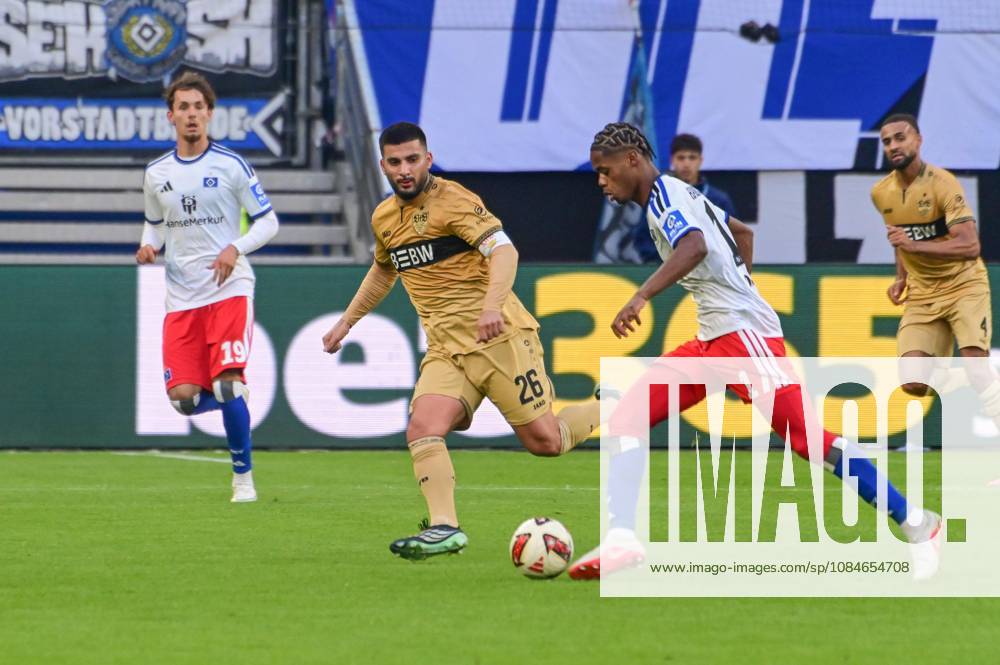 Warmed Omar HSV 26 Deniz Undav Stuttgart Germany, Hamburg, Volksparkstadion, soccer, Bundesliga 1, Hamburger SV, VFB Stuttgart