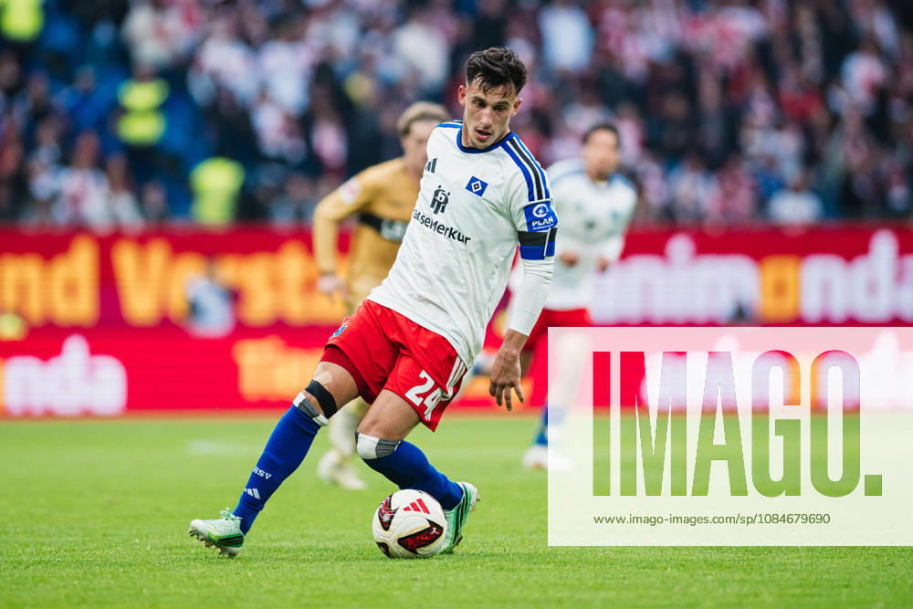 1 Bundesliga: Hamburger SV vs. VfB Stuttgart, October 17, 2026; Nicolas Capaldo, Hamburger SV; 24 soccer, 1 Bundesliga, Matchday 6: Hamburger SV vs. VfB Stuttgart on October 17, 2026, at the Volksparkstadion, Hamburg. DFL regulations prohibit any use of photographs as image sequences and or quasi-video.