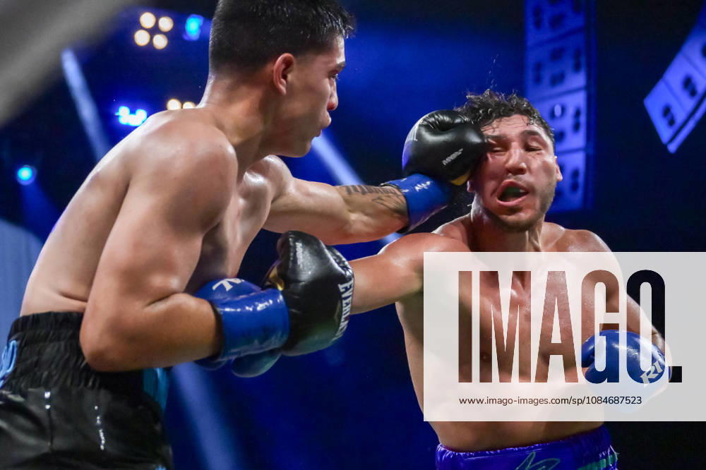 JAMIE OSUNA defeats CRISTIAN CANGELOSI via majority Decision at the Chelsea of The Cosmopolitan in Las Vegas. PBC Boxing: Jamie Osuna Defeats Cristian Cangelosi Via Majority Decision. - ZUMAo117 20261017_zsp_o117_001