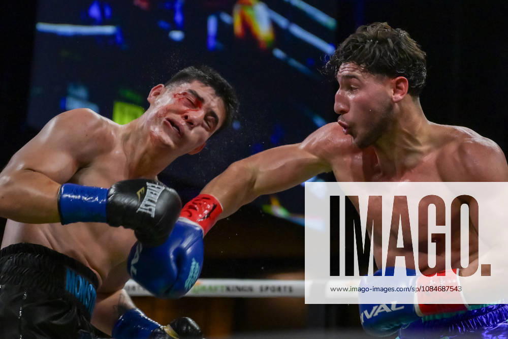 JAMIE OSUNA defeats CRISTIAN CANGELOSI via majority Decision at the Chelsea of The Cosmopolitan in Las Vegas. PBC Boxing: Jamie Osuna Defeats Cristian Cangelosi Via Majority Decision. - ZUMAo117 20261017_zsp_o117_004