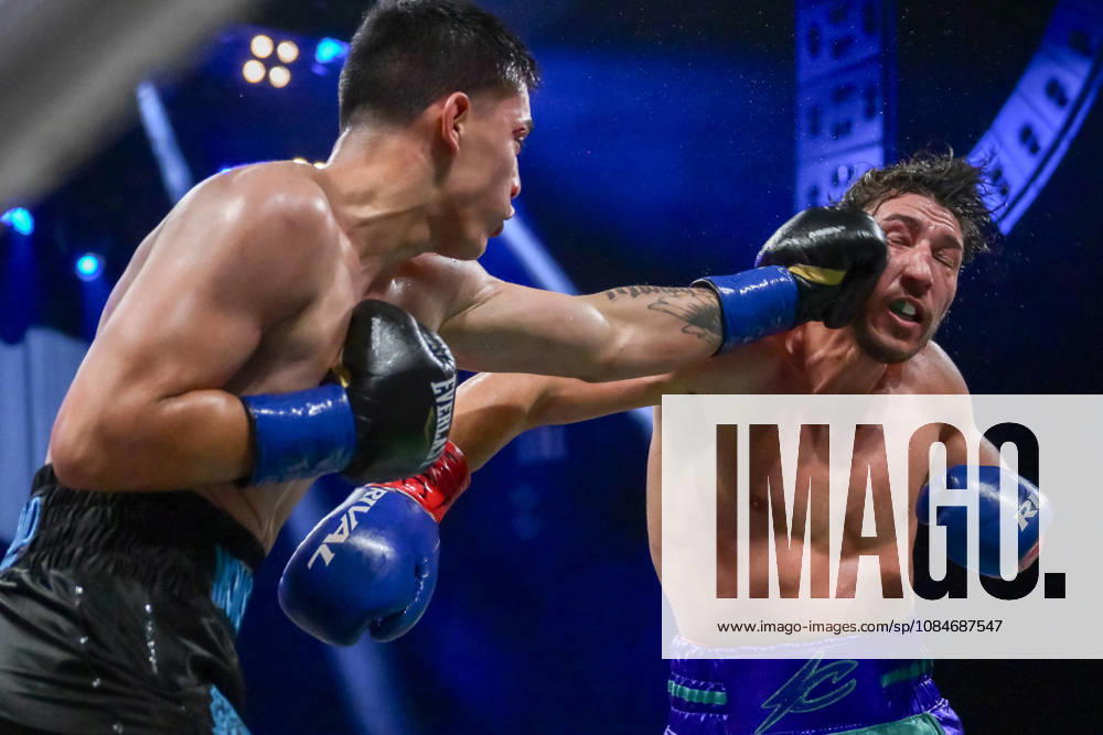 JAMIE OSUNA defeats CRISTIAN CANGELOSI via majority Decision at the Chelsea of The Cosmopolitan in Las Vegas. PBC Boxing: Jamie Osuna Defeats Cristian Cangelosi Via Majority Decision. - ZUMAo117 20261017_zsp_o117_008