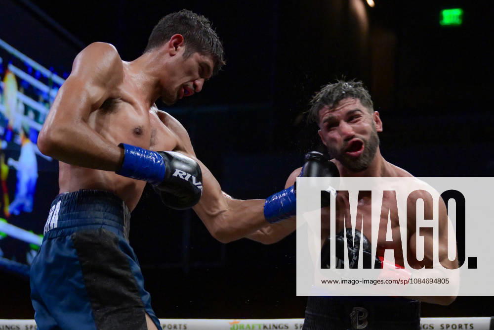 SEBASTIAN FUNDORA defeats ERMAL HADRIBEAJ via KO in round 12 at the Chelsea of The Cosmopolitan in Las Vegas. Las Vegas USA - ZUMAo117 20261018_zsp_o117_007
