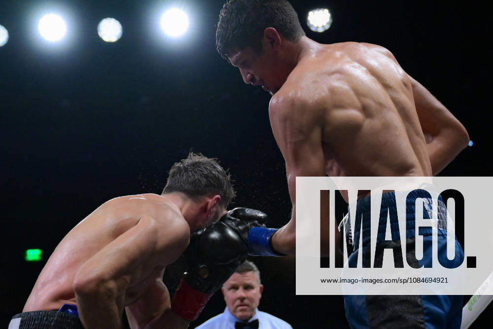 SEBASTIAN FUNDORA defeats ERMAL HADRIBEAJ via KO in round 12 at the Chelsea of The Cosmopolitan in Las Vegas. Las Vegas USA - ZUMAo117 20261018_zsp_o117_018