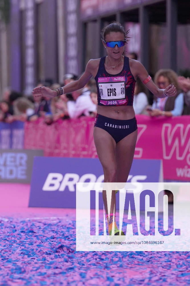 Epis Giovanna during the 3th edition of the Wizz Air Rome Half Marathon by Brooks 2026 Rome s, Italy - Sunday, October 18, 2026. ( Photo by Alfredo Falcone LaPresse )