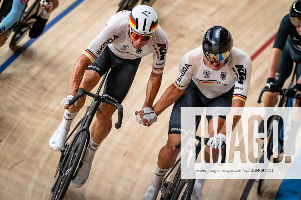 KLUGE Roger, AUGENSTEIN Moritz 2026 UCI Track Cycling World Championships KLUGE Roger AUGENSTEIN Moritz GER Germany Landscape orientation Landscape Event 2026 UCI Track Cycling World Championships Category Cycling Track Cycling World Championships Elite Men Location Asia China Shanghai Chongming Shanghai Velodrome Discipline Madison Distance 50 km Date October 18, 2026 Sunday Day 5