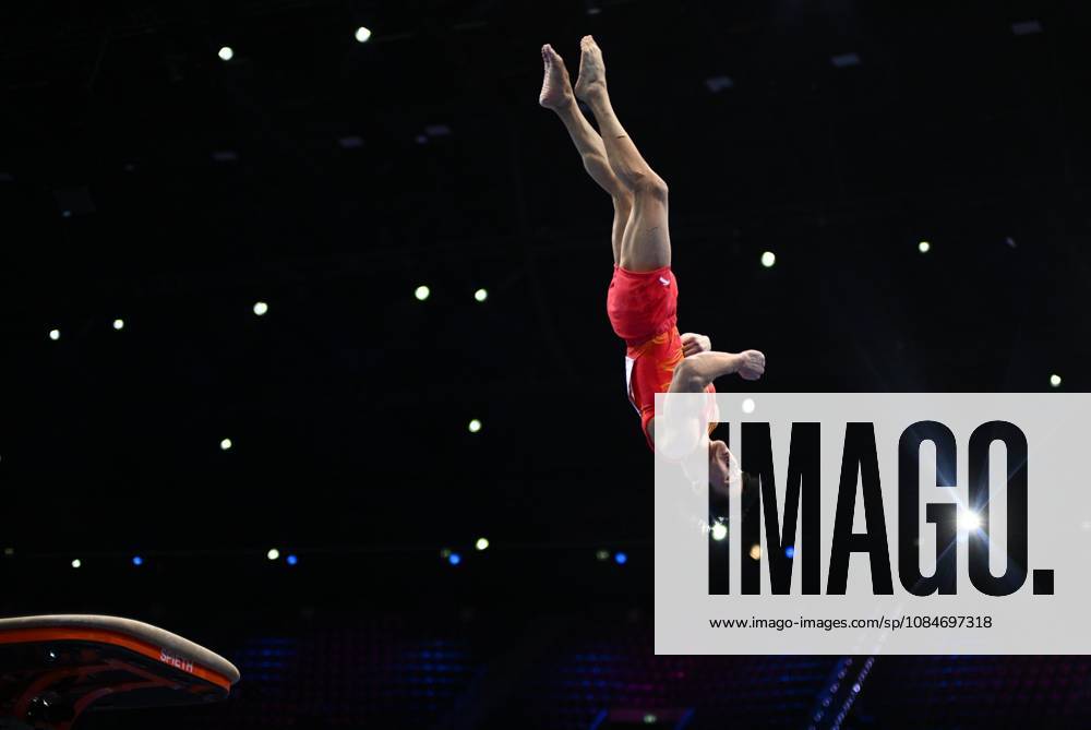 Netherlands Artistic Gymnastics World Championships Qualifiers 9267102 18.10.2026 China s Lan Xingyu competes on the vault during the men s qualification of the 2026 World Artistic Gymnastics Championships in Rotterdam, the Netherlands. Alexey Filippov Sputnik Rotterdam Netherlands
