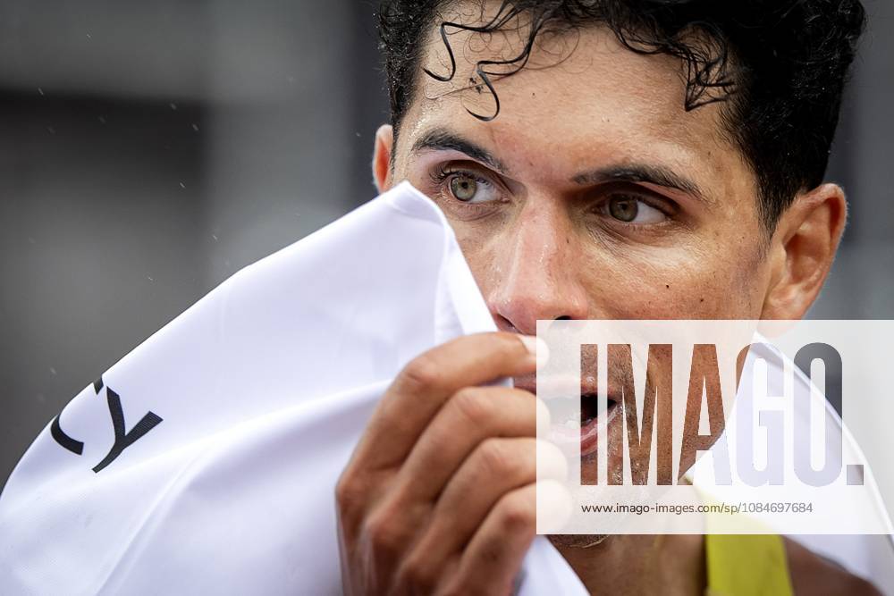 AMSTERDAM - Noah Schutte is the best Dutchman at the Amsterdam Marathon. ANP RAMON VAN FLYMEN ANPxSportx IVx 572822256 originalFilename: 572822256