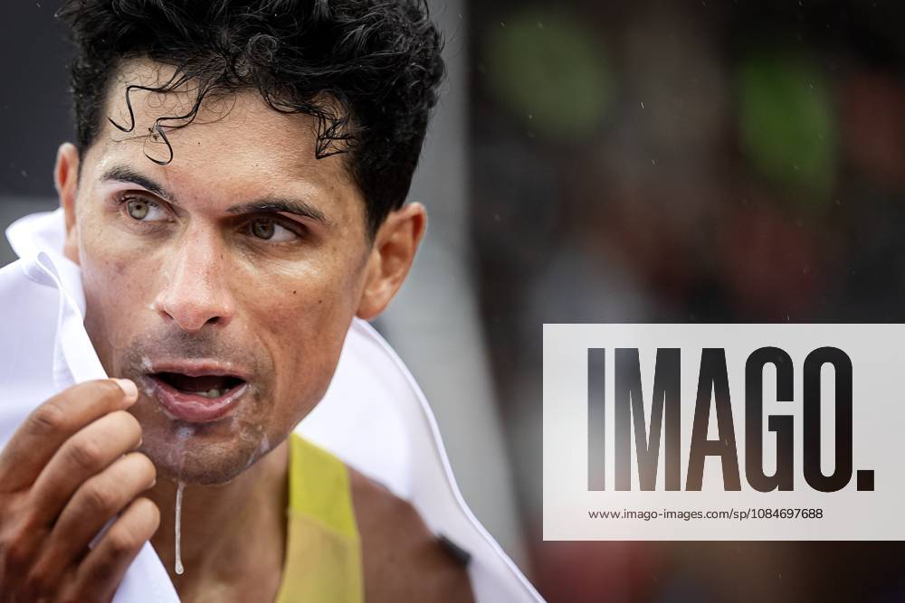 AMSTERDAM - Noah Schutte is the best Dutchman at the Amsterdam Marathon. ANP RAMON VAN FLYMEN ANPxSportx IVx 572822321 originalFilename: 572822321
