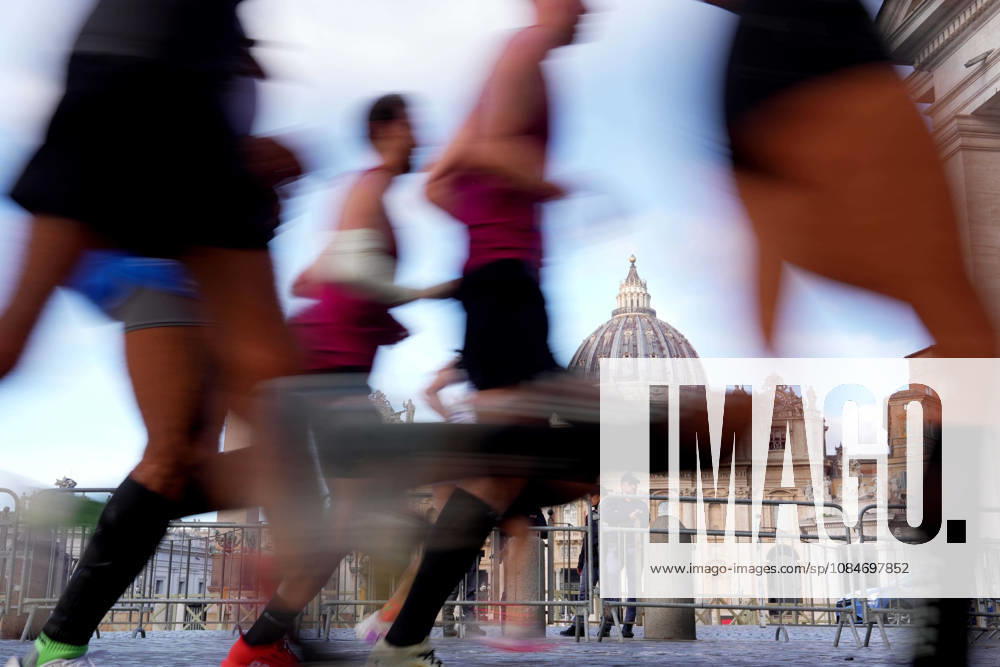 A moment during the Wizz Air Half Marathon 2026- Rome , October 18 , 2026 .