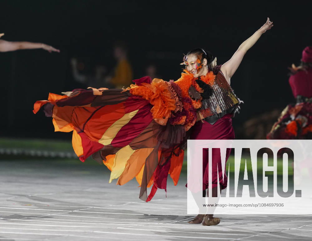 (261018) -- NAGOYA, Oct. 18, 2026 -- An artist performs during the opening ceremony of the Aichi-Nagoya Asian Para Games in Nagoya, Japan, Oct. 18, 2026. ) (SP)JAPAN-NAGOYA-ASIAN PARA GAMES-OPENING CEREMONY JiaxHaocheng