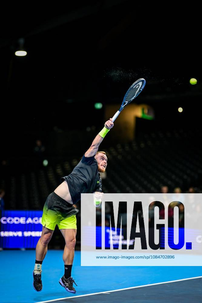 Remy Bertola of Switzerland is pictured in action during the European Open ATP, Tennis Herren tennis tournament in Brussels, on Saturday 18 October. This year s edition of the tournament is taking place from 17 to 25 October DAVIDxPINTENS x190193443x