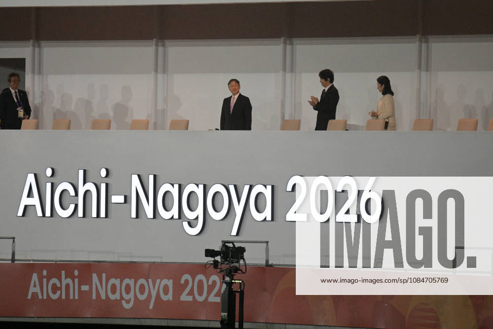 (261018) -- NAGOYA, Oct. 18, 2026 -- Japanese Emperor Naruhito (2nd L) attends the opening ceremony of the Aichi-Nagoya Asian Para Games in Nagoya, Japan, Oct. 18, 2026. ) (SP)JAPAN-NAGOYA-ASIAN PARA GAMES-OPENING CEREMONY ThenxChihxWey