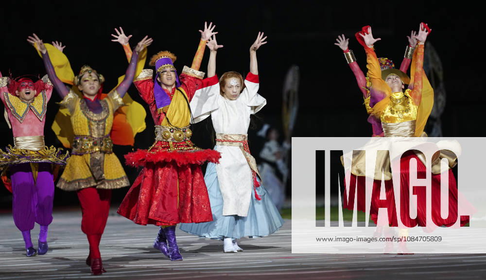 (261018) -- NAGOYA, Oct. 18, 2026 -- Artists perform during the opening ceremony of the Aichi-Nagoya Asian Para Games in Nagoya, Japan, Oct. 18, 2026. ) (SP)JAPAN-NAGOYA-ASIAN PARA GAMES-OPENING CEREMONY JiaxHaocheng