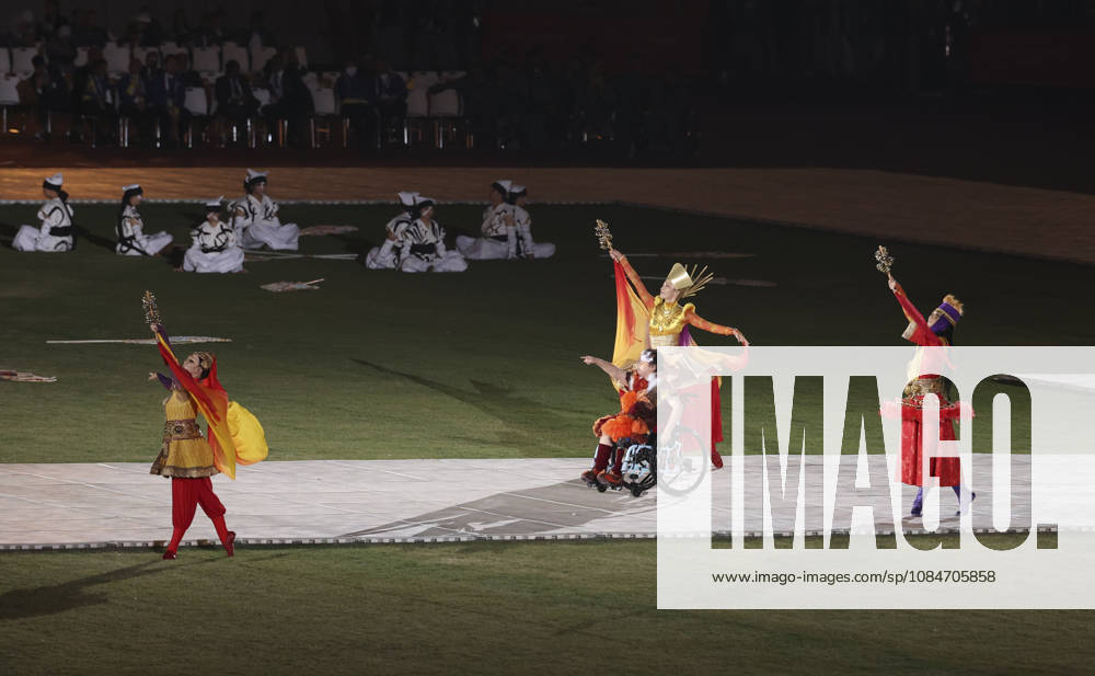(261018) -- NAGOYA, Oct. 18, 2026 -- Artists perform during the opening ceremony of the Aichi-Nagoya Asian Para Games in Nagoya, Japan, Oct. 18, 2026. ) (SP)JAPAN-NAGOYA-ASIAN PARA GAMES-OPENING CEREMONY YaoxQilin